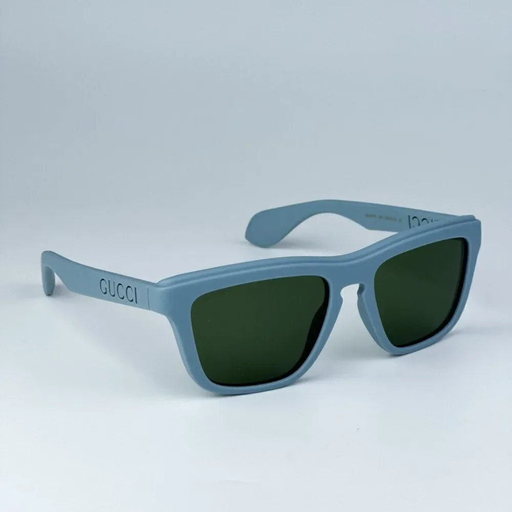 NEW Gucci GG1571S 003 Light Blue Green Unisex Square Sunglasses GG 1571S